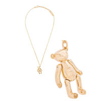 AMBUSH Teddy Bear Charm Necklace $4,775（E）