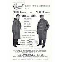1951年創立的英國品牌Gloverall絕對是最具代表性的Duffle Coat品牌。