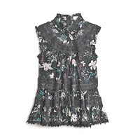 Kate Spade黑色花卉蝴蝶圖案雪紡恤衫 $3,100（A）