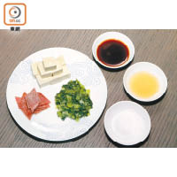 雪菜火腿滷豆腐材料