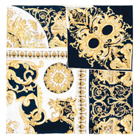 VERSACE Baroque Print絲巾 $5,544（B）
