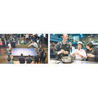 活動未開始前，品牌先舉行一場乒乓球賽及包餃子Workshop，與亞洲傳媒Warm Up一下。