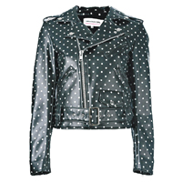  Comme des Garçons Girl黑白色波點Biker Jacket $4,949（D）