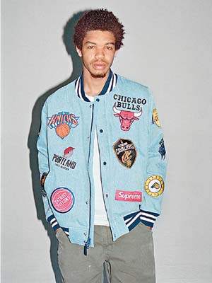 Supreme×Nike×NBA Teams Warm-Up Jacket Denim $5,590