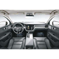 車廂布局美觀、實用與舒適並重，是新一代Volvo車款的特徵。