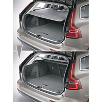 尾箱容量是旅行車的重點，可分為上下兩層更加實用。