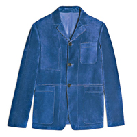 Berluti藍色麖皮西裝褸 $50,500（A）