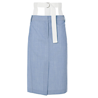 Tibi淺藍色半截裙 $3,160（A）
