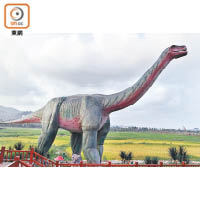 園內有323隻以1:1原大的中國恐龍模型，部分可動及會發聲。