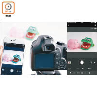 新機備有的Wi-Fi功能可連接《Canon Camera Connect》手機App，做到遙距拍攝和實時操控。