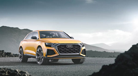 去年發布的Audi Q8 Concept，如今有望年底前推出。