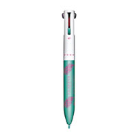 CLARINS 4-in-1眼唇彩妝筆 $280（G）<br>獨特的仿文具外形就如4色原子筆，1支就包括了翡翠綠、黑、粉桃紅及深梅棕色4種眼線及唇線色調。