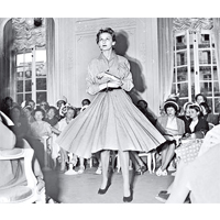 由時裝大師Christian Dior創作的束腰大襬棉質襯衫裙，到今天已演變成為大眾化的裙裝。