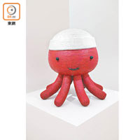 2017年於深圳展出的《紅色章魚》（Kraken）。