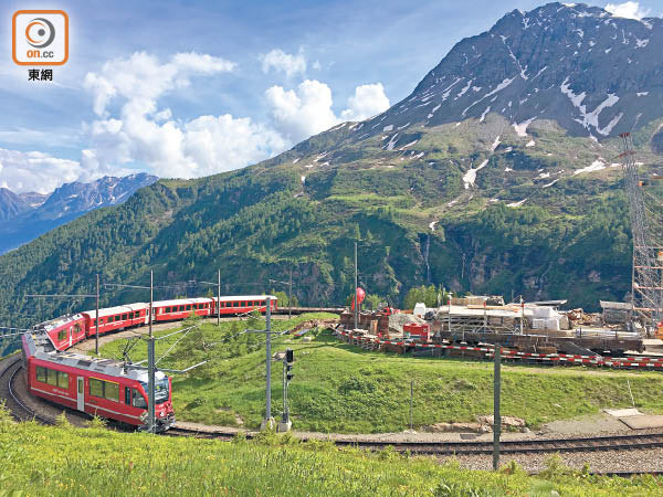 瑞士Bernina Express 走過世遺的軌迹
