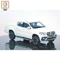 X-Class<br>同樣由Norev主理，鬼面罩、頭燈、輪圈，以至每一個微細部分都依足真車設計，一對前門、貨斗尾門及貨斗蓋均可打開。<br>售價：$1,270