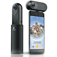 Insta360 One除了可駁上iPhone的Lightning插口，亦可獨立使用。<br>售價：$1,680