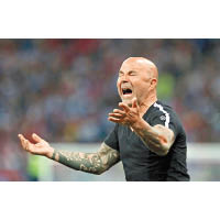 阿根廷教練Jorge Sampaoli。