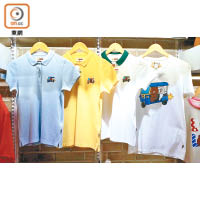 店內唯一獨賣貨品，就是這幾款Tuk-tuk圖案Tee和Polo恤，各售THB890（約HK$207）。