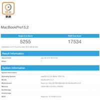 《Geekbench》單核心及雙核心分別達5,255分及17,534分，效能大幅提升。