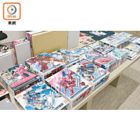 專賣店從The Gundam Base Tokyo搜羅限定模型，粉絲唔使去日本都可掃貨。