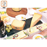 無添加的天然芝士來自荷蘭乳酪製造商，可以入饌亦可配搭各式美酒。（攤位編號：3B-D21）