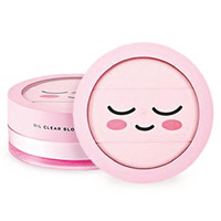 THEFACESHOP×KAKAO FRIENDS淨透控油柔焦蜜粉 $110/12g（I）<br>含去油複合物和棉花糖成分，蜜粉的微細粒子可迅速控制油分，而且容量比基本的增加兩倍，更加耐用！