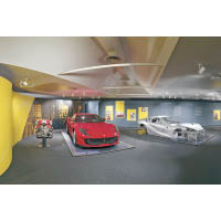 在博物館亦可欣賞到法拉利近年傑作812 Superfast。