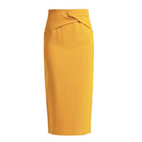 ROCHAS<br>黃色高腰鉛筆裙<br>$3,867（C）