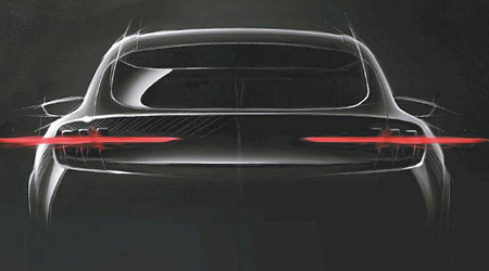 Ford預告在2020年，推出以Mustang為設計靈感的全新電動車。