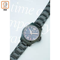 Longines Conquest V.H.P. GMT Flash Setting 41mm腕錶（黑色錶面配黑色PVD錶殼及鏈帶款式） 未定價（A）