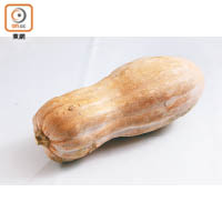 中國南瓜纖維較為粗糙而且皮厚，但甜度高，可用作長時間燜煮或煲湯。