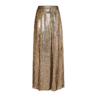 alice + olivia金屬金色豹紋半截長裙 $5,190（A）