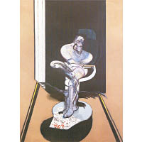 生於愛爾蘭的Francis Bacon，被譽為20世紀最重要的藝術家之一，圖為作品《Seated Figure》。（估價：HK$500,000）