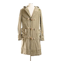 Greg Lauren Army Tent Toggle Coat 2,750美元 （約HK$27,522）（C）