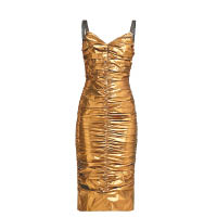 DOLCE & GABBANA金色連身裙 $17,900（C）