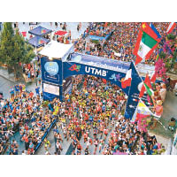 山界的殿堂級賽事UTMB，參賽者須透過比賽累積分數才有資格報名。