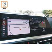 新車預載BMW Operating System 7.0，中控台設置8.8吋觸控屏。