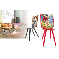 Embroidery Chairs<br>融入傳統刺繡工藝的椅子，可為家居帶來一點藝術色彩。