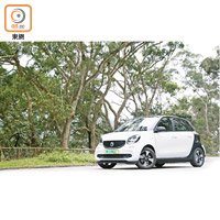 smart forfour Electric Drive全軍放電