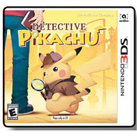 《Great Detective Pikachu》是2016年發行的3DS數碼版遊戲，玩家要用比卡超偵破各種懸疑事件，其後更於2018年推出全球實體版。