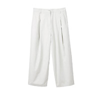 COS白色麻質裙褲 $790（B）