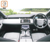 車廂內配備Touch Pro Duo雙觸屏幕，方便控制車內各項設備。