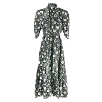 Chloé灰色花卉圖案連身裙 $21,068（A）