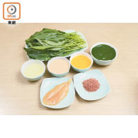 護國菜主要用番薯葉、草菇、上湯熬成，也會以豬油、雞油、金華火腿提味。
