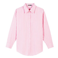 Maje粉紅色間條恤衫 $2,090（B）
