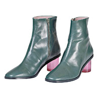 Marimekko綠色短靴<br>$4,780（H）
