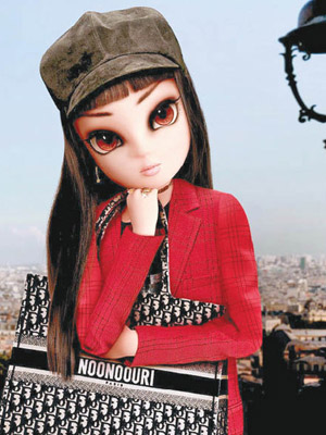 來自法國的Noonoouri是近期人氣極盛的虛擬網紅，她不但受到時尚大牌和雜誌喜愛，在IG更擁有多達34萬粉絲，人氣絕不比真人KOL遜色。
