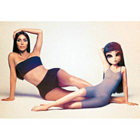 據說Noonoouri的創作靈感源自「話題女王」Kim Kardashian。