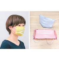 用膠File做嘅口罩，感覺上比較有安全感，而且可以清洗循環再用。